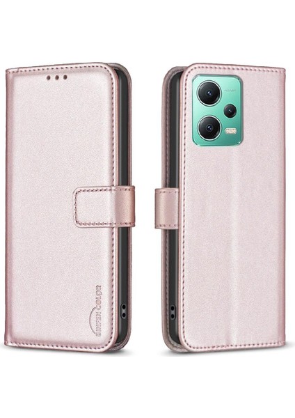 Xiaomi Redmi Not 12 Için Flip Case 5g Çok Renkli Deri Çanta Iş (Yurt Dışından)
