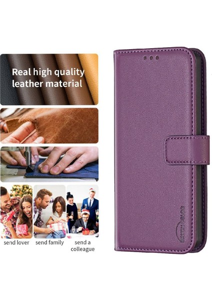 Huawei Mate 60 Çok Renkli Iş Deri Çanta Cüzdan Kartı Için Flip Case (Yurt Dışından) fırsatları