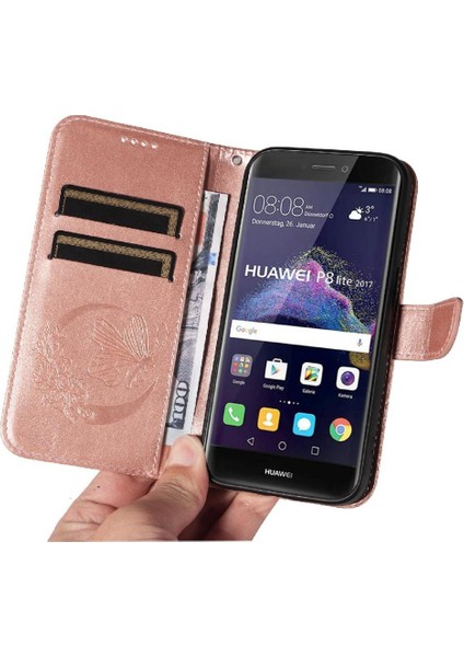 Onur 8 Lite Için Flip Case Kredi Kartı Yuvası ile Ayrılabilir El Kayışı (Yurt Dışından) fırsatları