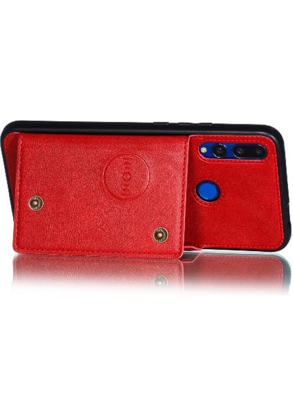 Cüzdan Kılıf Için Huawei P Akıllı Z Buit Demir Cüzdan Kılıf Darbeye Kart (Yurt Dışından)