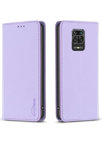 Xiaomi Redmi Not 9s Için Flip Case Manyetik Cüzdan Iş Pu Deri (Yurt Dışından)