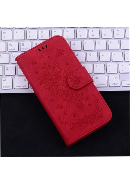 Xiaomi Poco M6 4g Kart Yuvaları Için Kılıf Kickstand Kapak Pu Deri Kılıfı (Yurt Dışından)
