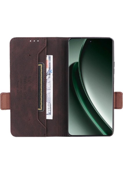 Toka Manyetik ile Realme Gt 6t Kickstand Kart Tutucu Için Flip Case (Yurt Dışından)