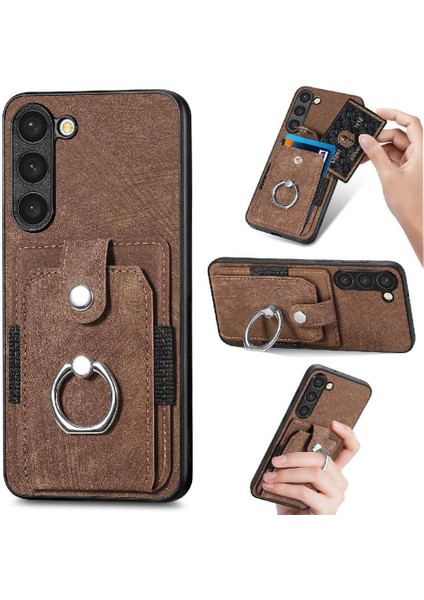 Samsung Galaxy S23 Artı Manyetik Araç Montaj Yüzük Tutucu Standı Crad (Yurt Dışından)