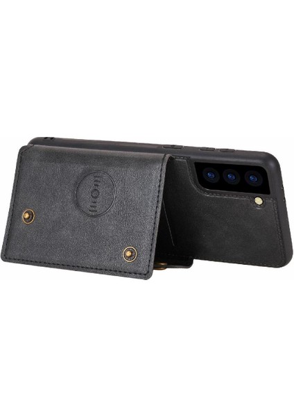 Samsung Galaxy S24 Ultra Darbeye Koruyucu Kickstand Için Cüzdan Kılıf (Yurt Dışından) modelleri
