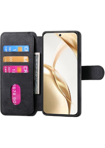 Onur 200 Mıknatıs Koruyucu Malzeme Için Flip Case Retro Cüzdan Kart Standı (Yurt Dışından)