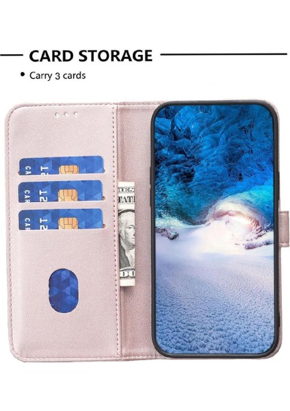 Samsung Galaxy A03S Cüzdan Iş Deri Çanta Çoklu Kart Için Flip Case (Yurt Dışından)