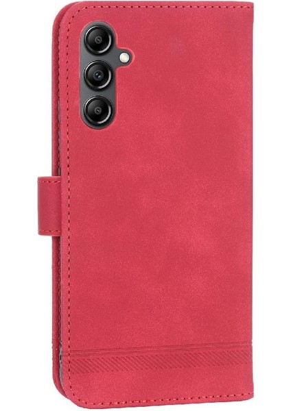 Samsung Galaxy A34 Manyetik Kapatma Premium Kart Yuvaları Nakit Için Flip Case (Yurt Dışından)