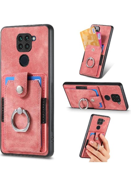 Xiaomi Redmi Not 9 4g Için Kılıf Standı Manyetik Araç Montaj Yüzük Tutucu Crad (Yurt Dışından)