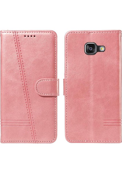 Samsung Galaxy A5 2016 Için Kredi Kartı Yuvası ile Pu Durumda Basılmış Durumda (Yurt Dışından) indirimleri