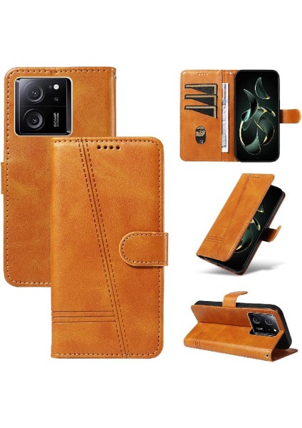 Xiaomi 13T/13T Pro Cüzdan Telefon Kılıfı Için Kredi Kartı Yuvası ile (Yurt Dışından)