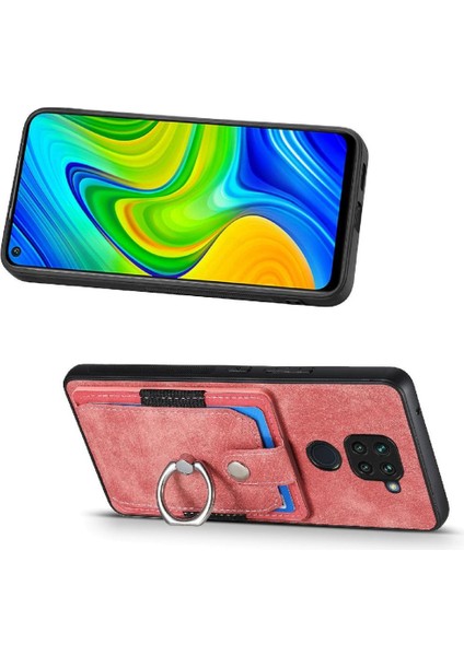 Xiaomi Redmi Not 9 4g Için Kılıf Standı Manyetik Araç Montaj Yüzük Tutucu Crad (Yurt Dışından)