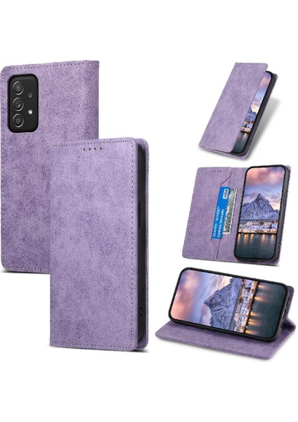 Samsung Galaxy Flip 5g Iş Rahat Kart Yuvası Darbeye Dayanıklı Flip Case (Yurt Dışından)