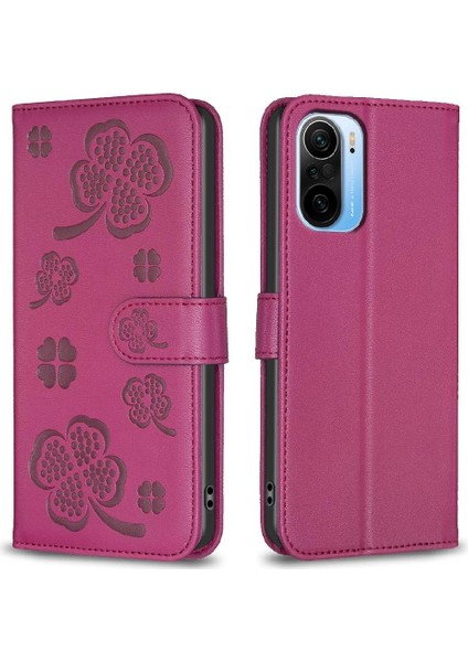 Xiaomi 11I Cüzdan Yonca Çiçek Çok Renkli Kart Yuvaları Pu Için Flip Case (Yurt Dışından) indirimleri