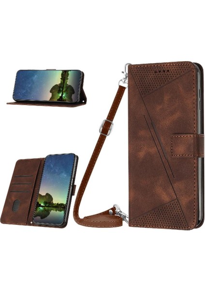 Samsung Galaxy Z Için Telefon Kılıfı Fold 6 5g Kart Yuvası Kickstand Deri (Yurt Dışından)
