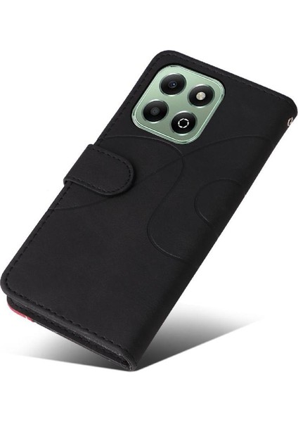 Onur X6B Dikiş Renk Deri Cüzdan Için Flip Case Kickstand Flip Kitap (Yurt Dışından) modelleri