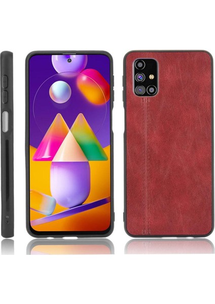 Samsung Galaxy M51 Için Hafif Durumda Ince Sözleşmeli Tasarım Darbeye (Yurt Dışından)