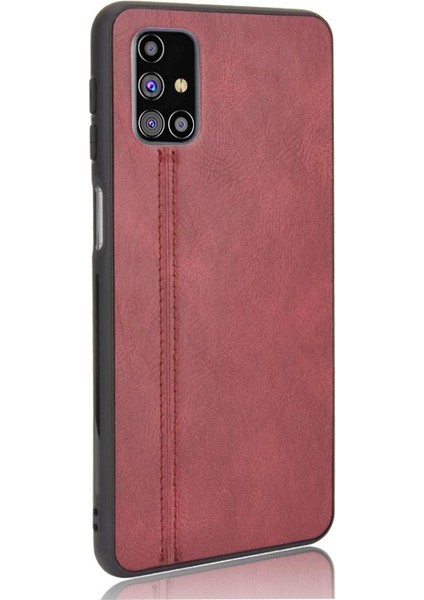 Samsung Galaxy M51 Için Hafif Durumda Ince Sözleşmeli Tasarım Darbeye (Yurt Dışından)