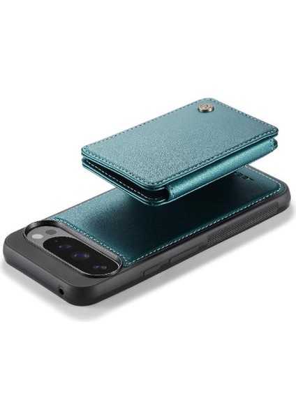 Google Piksel 9 Pro Xl Standı Fonksiyonu Için Kılıf Rfıd Engelleme Ayrılabilir (Yurt Dışından)