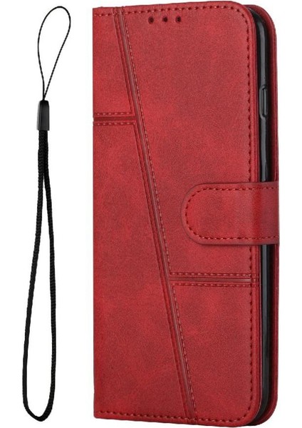Samsung Galaxy A16 Için Flip Case Pu Deri Kart Ekleme Kickstand Tam (Yurt Dışından)