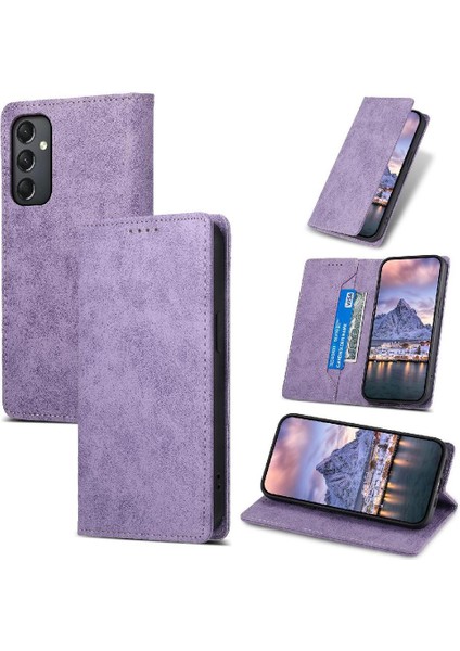 Samsung Galaxy A24 4g Kickstand Iş Rahat Tpu Kart Için Flip Case (Yurt Dışından) indirimleri