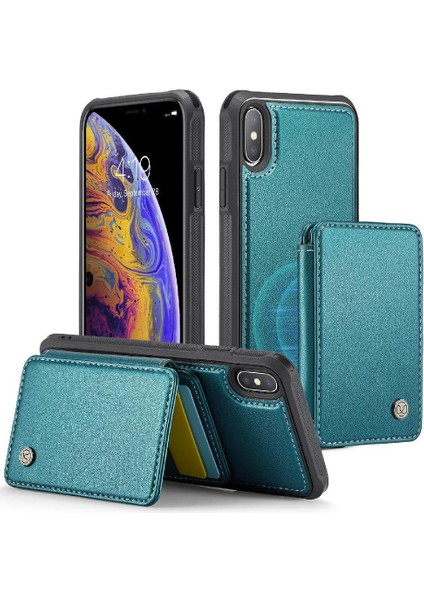 IPhone Xs Max Manyetik 2 1 Işlevsellik Rfıd Engelleme Için Kılıf (Yurt Dışından)