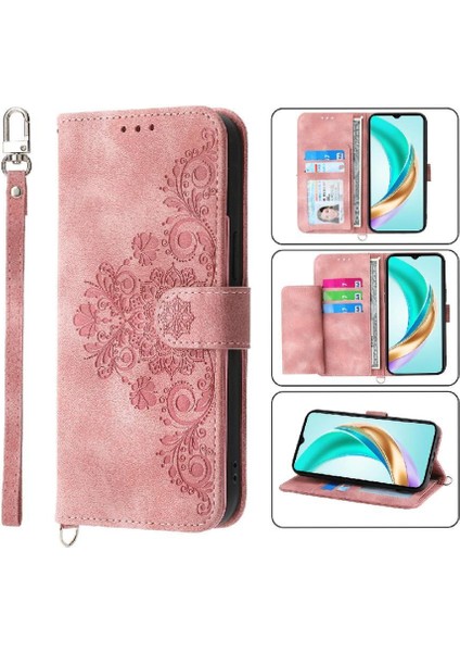 Onur X6B Darbeye Dayanıklı Kabartmalı Çoklu Kredi Kartı Yuvaları Için Flip Case (Yurt Dışından)