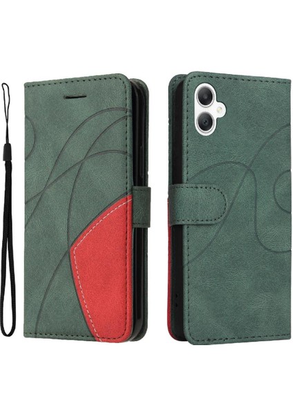Kart Yuvası Standı ile Samsung Galaxy A06 Için Flip Case Flip Folio Kitap (Yurt Dışından)