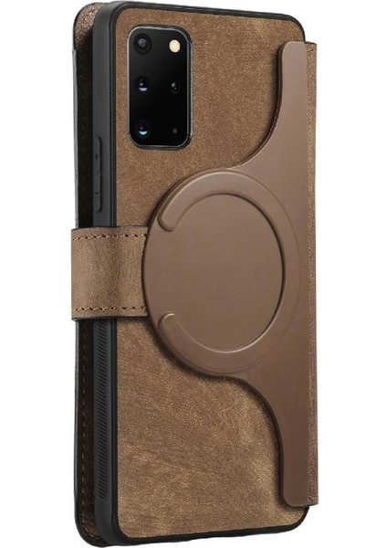 Samsung Galaxy S20 Artı Retro Mıknatıs Koruyucu Malzeme Kartı Için Flip Case (Yurt Dışından)