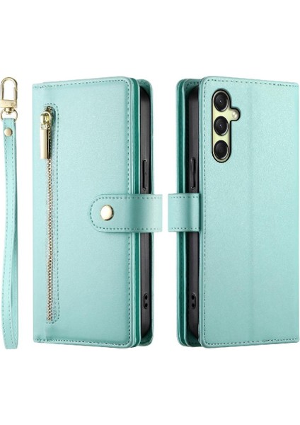 Samsung Galaxy A16 Için Flip Case Standı Crossbody Kayış Iş Cüzdan (Yurt Dışından)