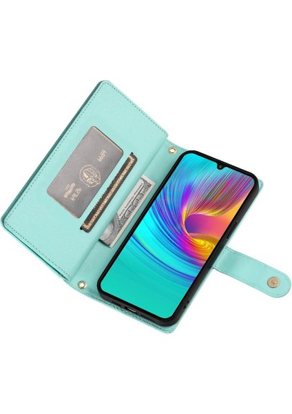 Samsung Galaxy A16 Için Flip Case Standı Crossbody Kayış Iş Cüzdan (Yurt Dışından)