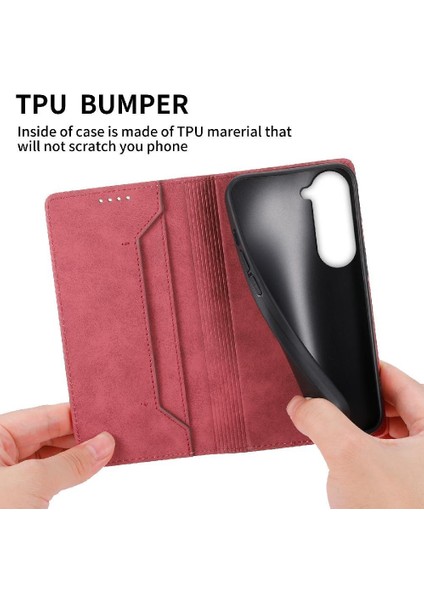 Samsung Galaxy S23 Kart Yuvası Darbeye Tpu Kickstand Için Flip Case (Yurt Dışından) indirimleri