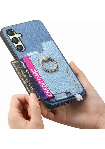 Samsung Galaxy A24 Halka Standı Tutucu Cüzdan Magsafe Uyumlu (Yurt Dışından)