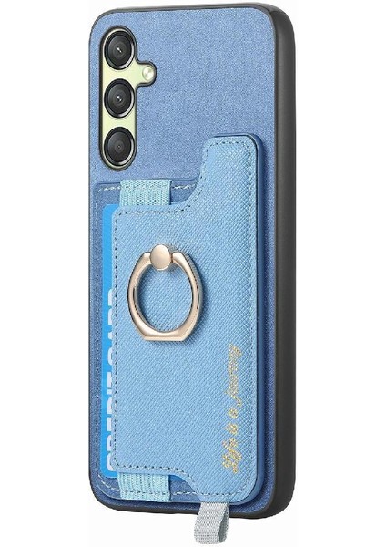 Samsung Galaxy A24 Halka Standı Tutucu Cüzdan Magsafe Uyumlu (Yurt Dışından)