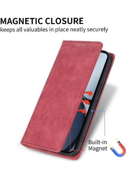 Realme C65 Kickstand Darbeye Kart Yuvası Iş Rahat Için Flip Case (Yurt Dışından) modelleri