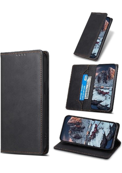 Realme 12 Pro 5g Kart Yuvası Tpu Iş Rahat Kickstand Için Flip Case (Yurt Dışından)