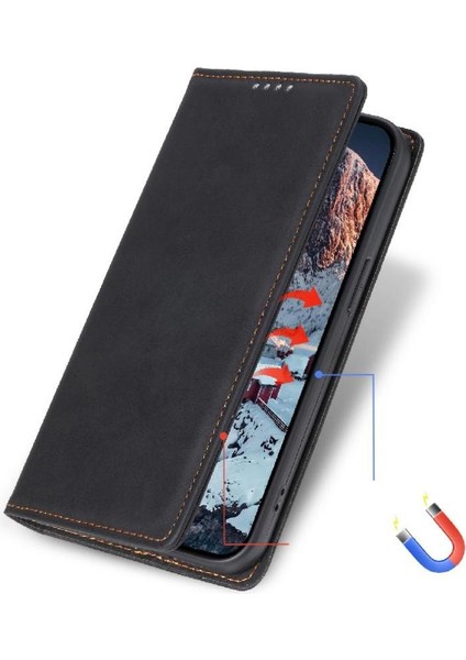 Realme 12 Pro 5g Kart Yuvası Tpu Iş Rahat Kickstand Için Flip Case (Yurt Dışından)