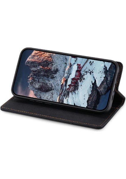 Realme 12 Pro 5g Kart Yuvası Tpu Iş Rahat Kickstand Için Flip Case (Yurt Dışından)