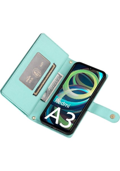 Xiaomi Redmi A3 Için Flip Case Çok Fonksiyonlu Standı Iş Crossbody (Yurt Dışından) indirimleri
