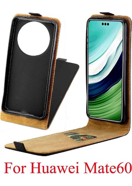 Huawei Mate 60 Için Dikey Flip Case Koruyucu Kapak Kart Yuvası Tpu Tarzı (Yurt Dışından) modelleri