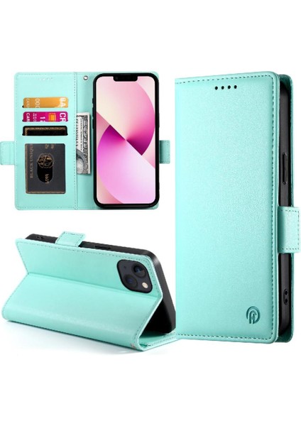 IPhone 13 Kart Yuvaları Için Flip Case Günlük Kullanım Cüzdan Iş Çevirme (Yurt Dışından) fırsatları