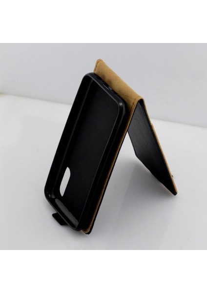 Samsung Galaxy A2 Çekirdek Kart Yuvası Iş Tarzı Tpu Için Dikey Flip Case (Yurt Dışından)