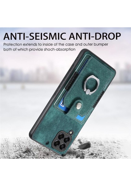 Samsung Galaxy M33 Halka Tutucu Standı Manyetik Araç Montaj Crad Yuvası (Yurt Dışından)