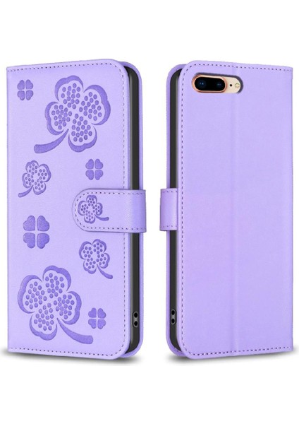 IPhone 6 Için Flip Case Artı/6s Artı Cüzdan Kart Yuvaları Tutucu Kickstand Pu (Yurt Dışından)