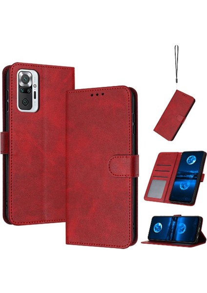 Xiaomi Redmi Not 10 Pro Için Flip Case/toka ile Pro Max Kickstand (Yurt Dışından)