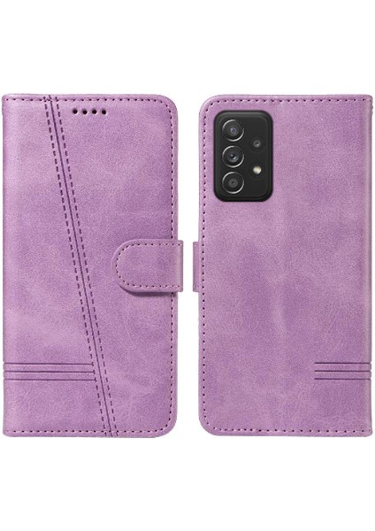 Samsung Galaxy A23 4g Için Filp Durumda/5g Preslenmiş Pu Deri Cüzdan Telefon Kılıfı (Yurt Dışından) modelleri