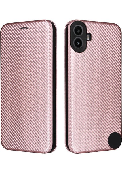 Nothing Flip Case Cmf Telefon 1 Tam Koruma Manyetik Karbon Fiber (Yurt Dışından)