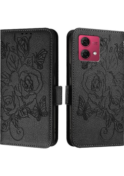 Motorola Moto G84 5g Manyetik Cüzdan Pu Deri Kredi Kartı ile Kılıf (Yurt Dışından) indirimleri