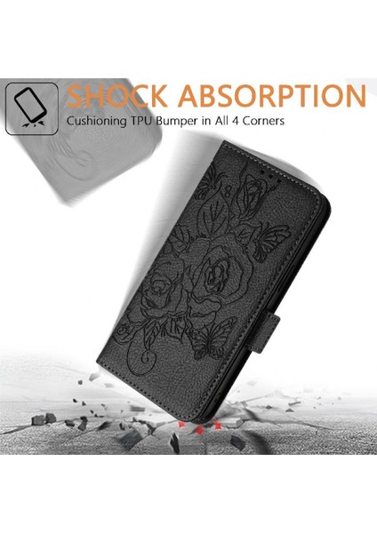 Xiaomi Poco X3 Nfc Pu Deri Kredi Kartı Yuvası ile Manyetik (Yurt Dışından)