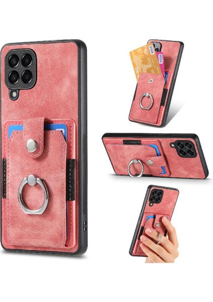 Samsung Galaxy M33 Halka Tutucu Standı Manyetik Araç Montaj Crad Yuvası (Yurt Dışından)